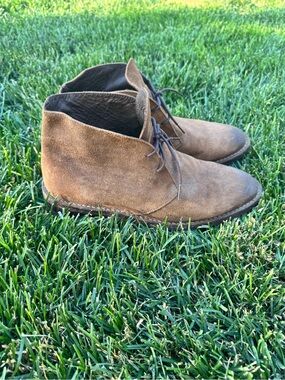 Thursday Boot Co Everyday Chukka Boots Brown Suede Size 10.5